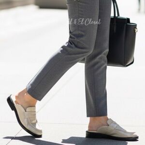 Steve Madden Mulberry Bone Leather Mule Loafers Size 7.5 | New in Box